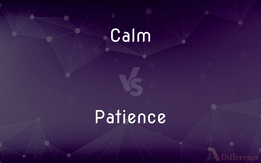 Calm vs. Patience — What's the Difference?