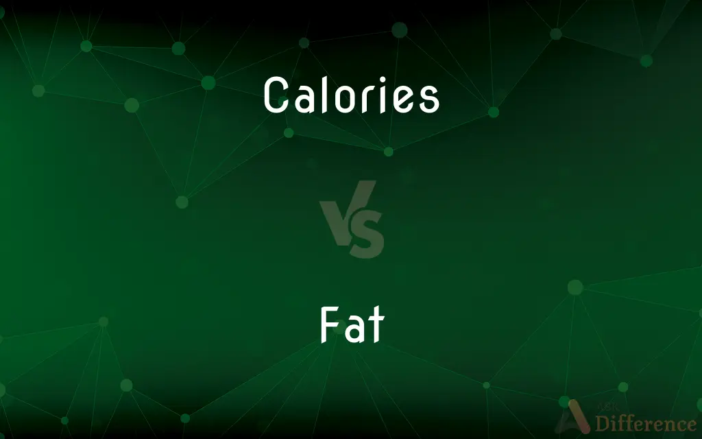 Calories vs. Fat — What's the Difference?