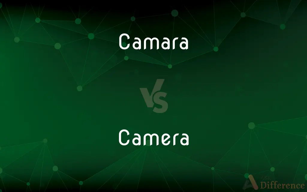 Camara vs. Camera — Which is Correct Spelling?