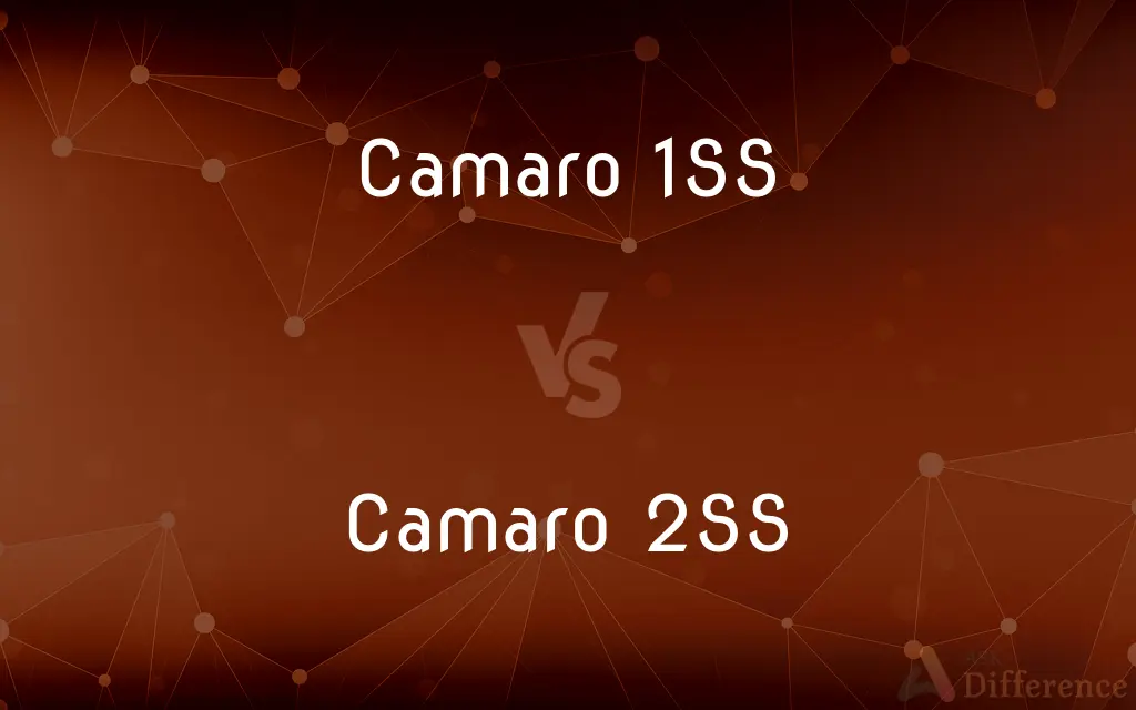 Camaro 1SS vs. Camaro 2SS — What's the Difference?