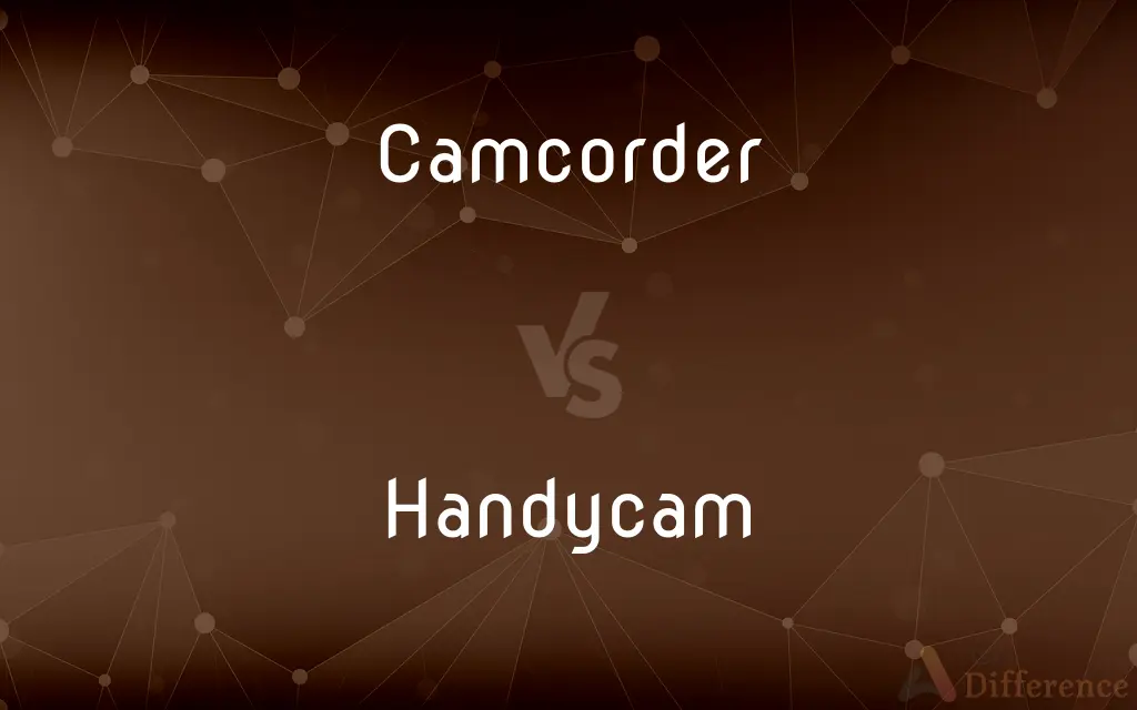 Camcorder vs. Handycam — What's the Difference?