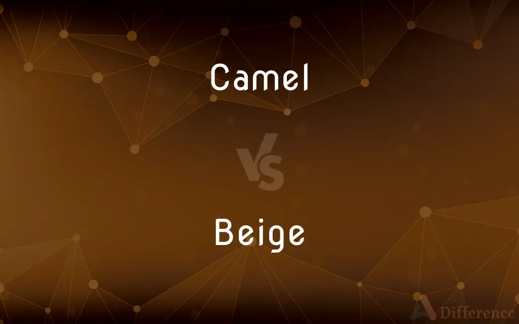 Camel vs. Beige — What's the Difference?