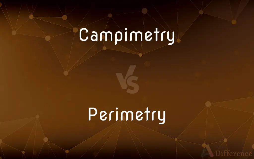 Campimetry vs. Perimetry — What's the Difference?