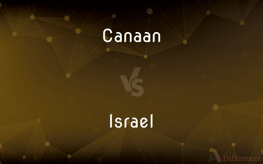 Canaan vs. Israel — What's the Difference?