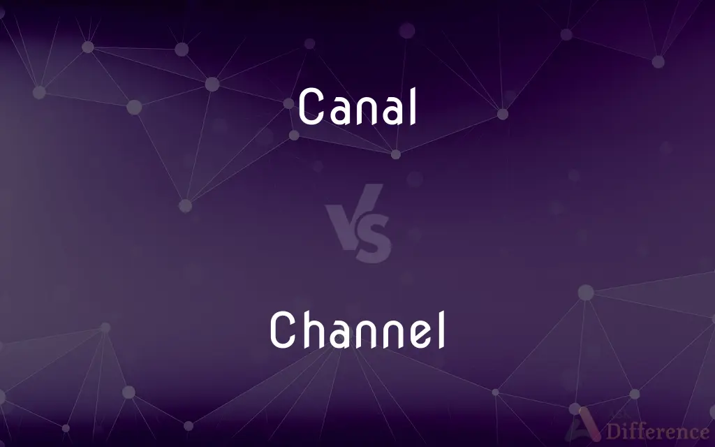 Canal vs. Channel — What's the Difference?