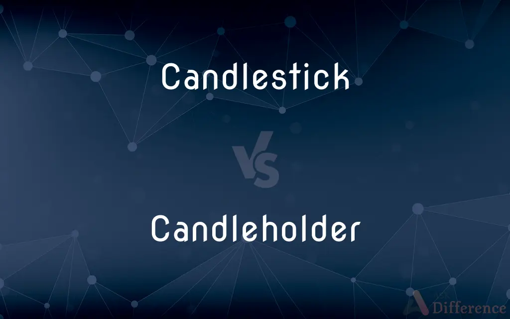 Candlestick vs. Candleholder — What's the Difference?