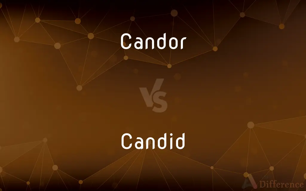 Candor vs. Candid — What's the Difference?