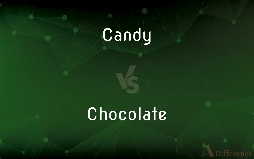 Candy vs. Chocolate — What's the Difference?