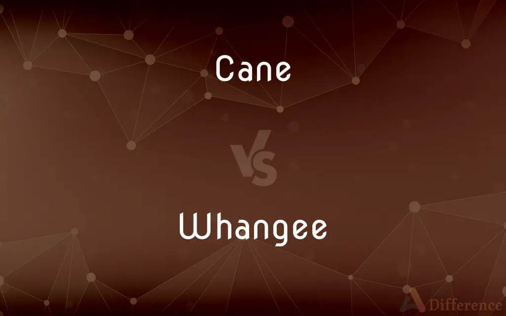 Cane vs. Whangee — What's the Difference?