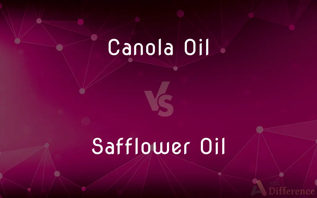 Canola Oil vs. Safflower Oil — What's the Difference?