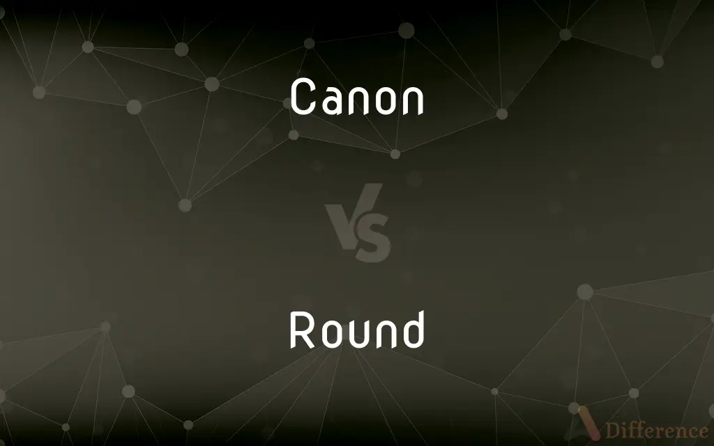 Canon vs. Round — What's the Difference?