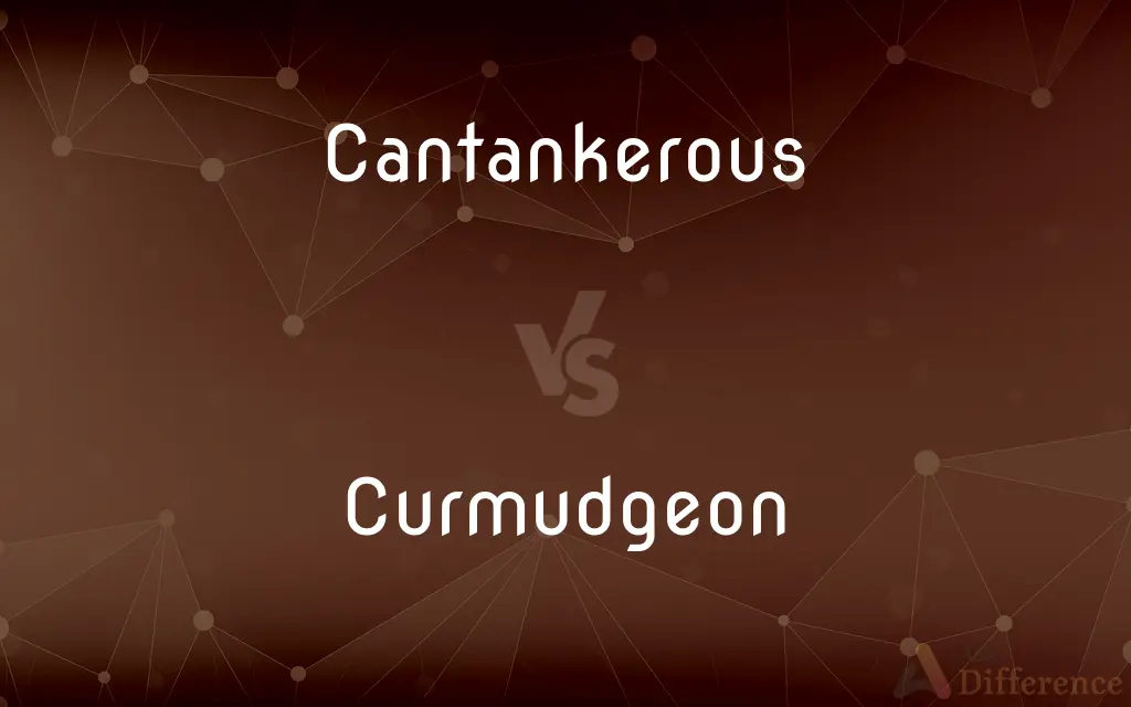 Cantankerous vs. Curmudgeon — What's the Difference?
