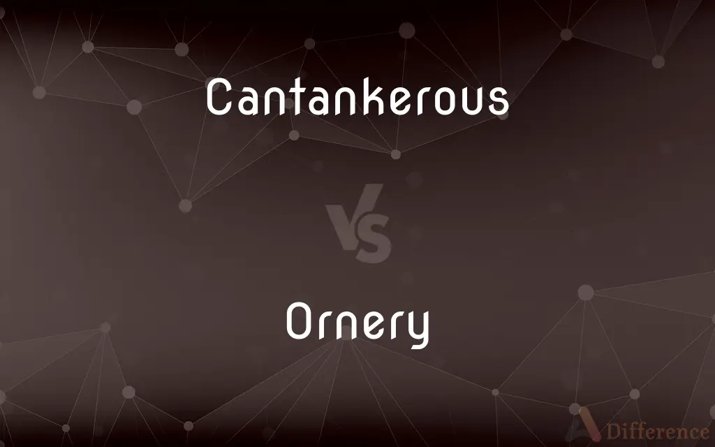 Cantankerous vs. Ornery — What's the Difference?