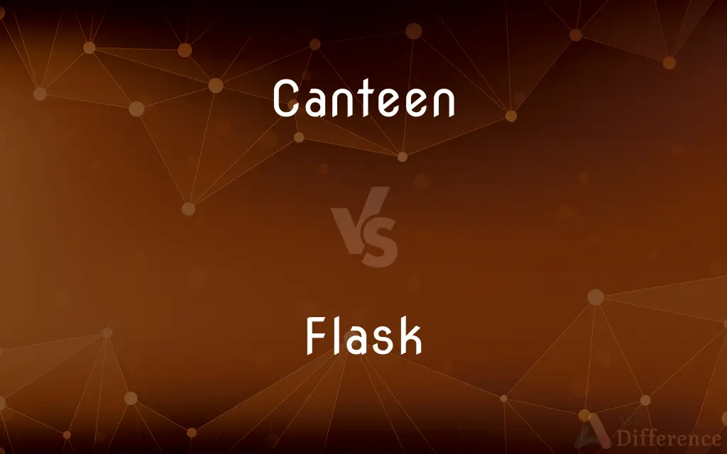 Canteen vs. Flask — What's the Difference?