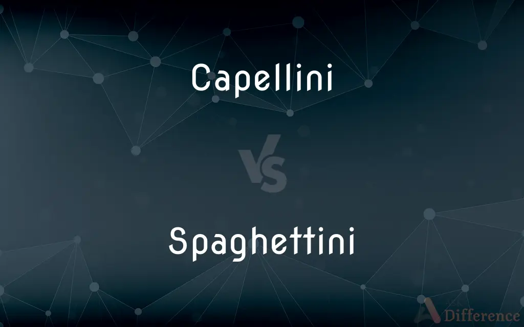 Capellini vs. Spaghettini — What's the Difference?