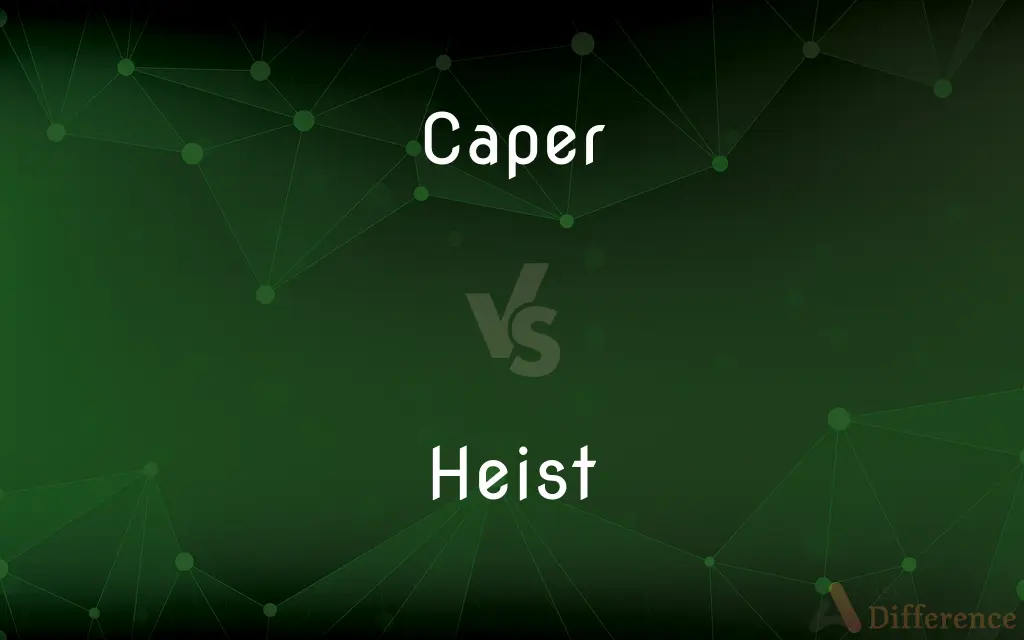 Caper vs. Heist — What's the Difference?