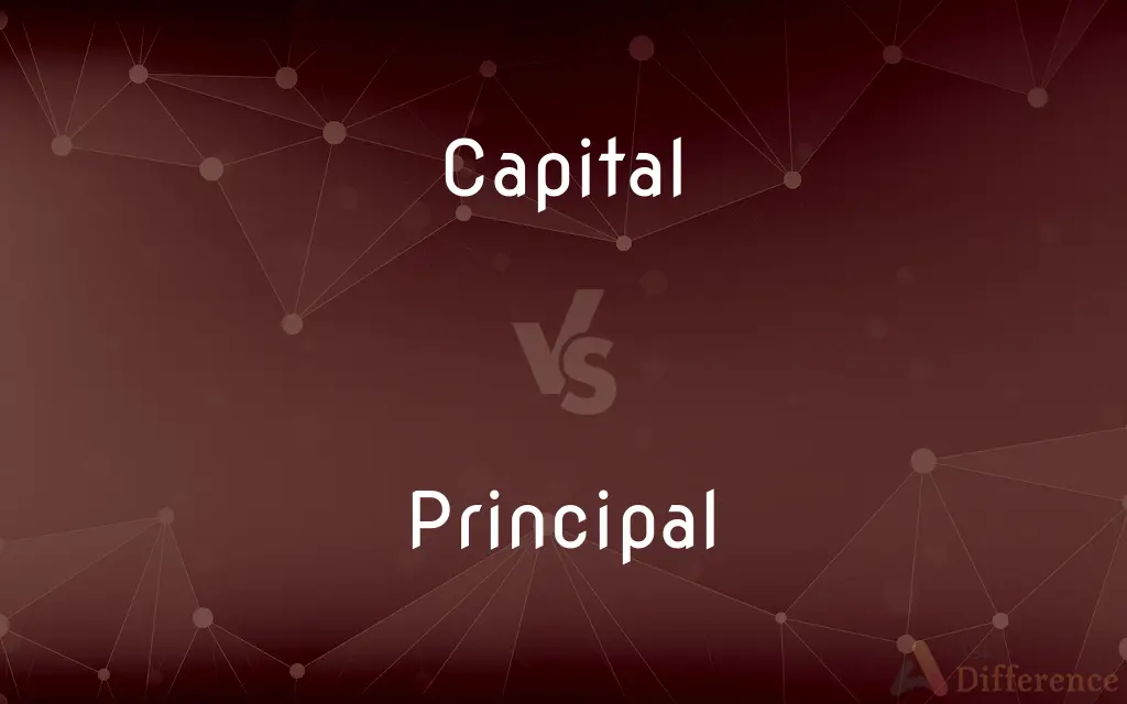 Capital vs. Principal — What's the Difference?
