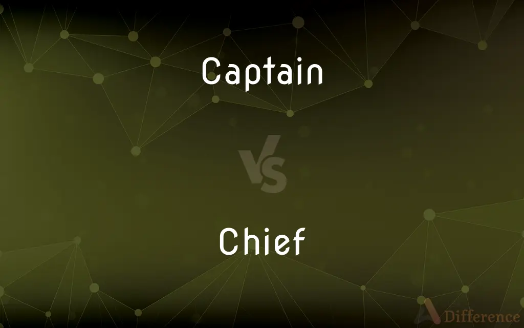 Captain vs. Chief — What's the Difference?