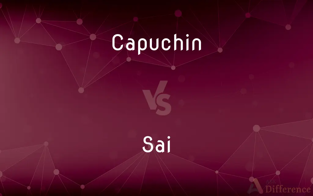 Capuchin vs. Sai — What's the Difference?