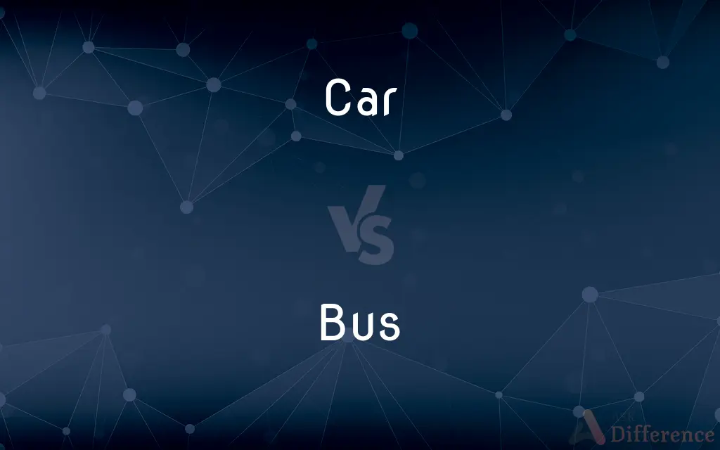 Car vs. Bus — What's the Difference?