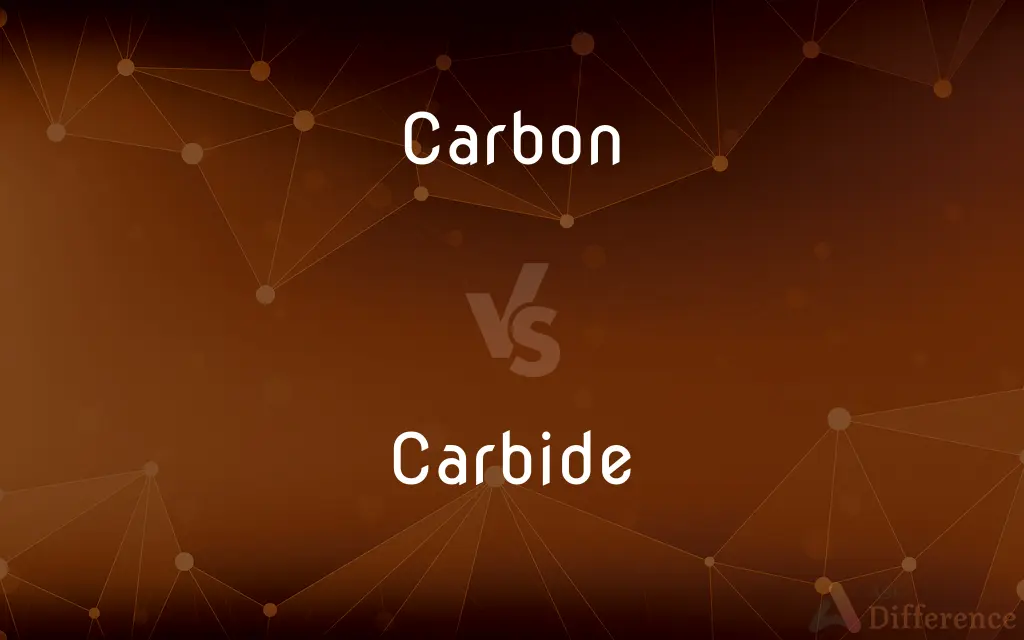 Carbon vs. Carbide — What's the Difference?