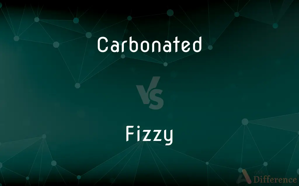 Carbonated vs. Fizzy — What's the Difference?