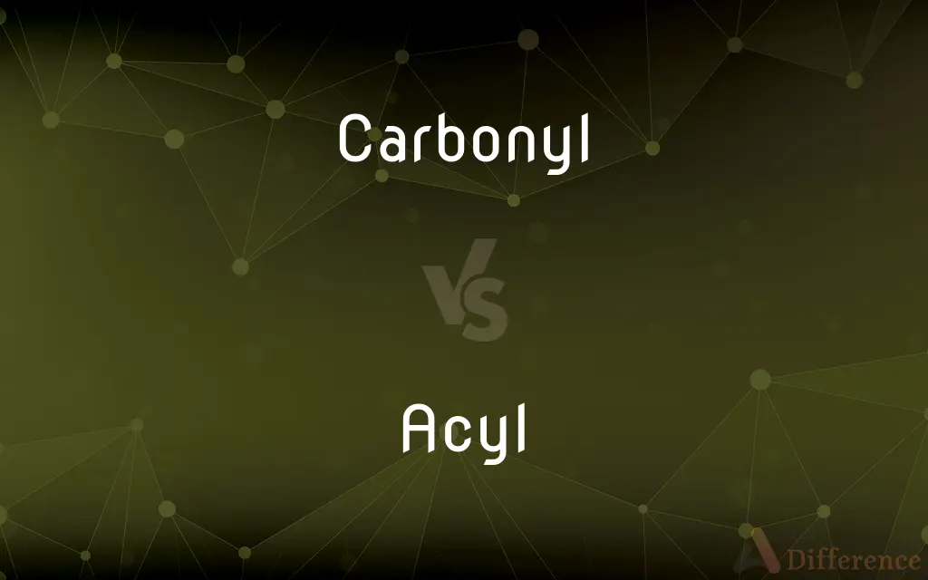 Carbonyl vs. Acyl — What's the Difference?