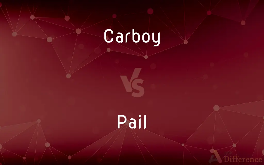 Carboy vs. Pail — What's the Difference?