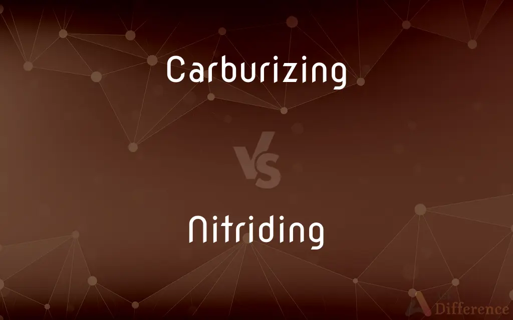 Carburizing vs. Nitriding — What's the Difference?