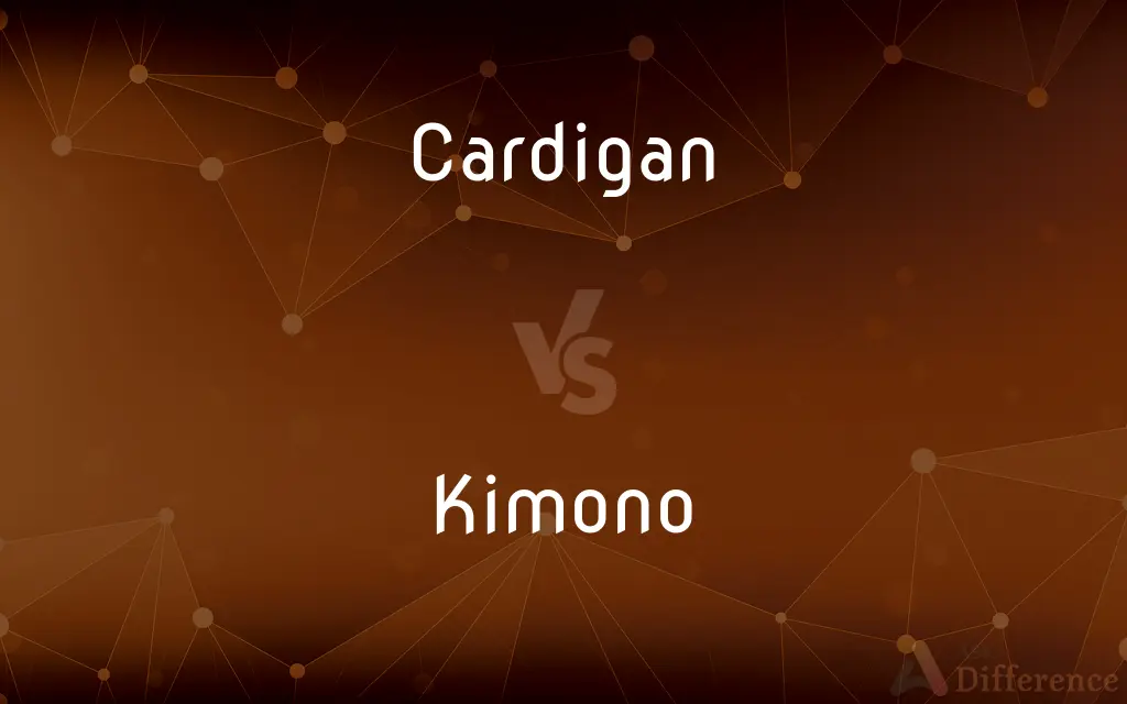 Cardigan vs. Kimono — What's the Difference?