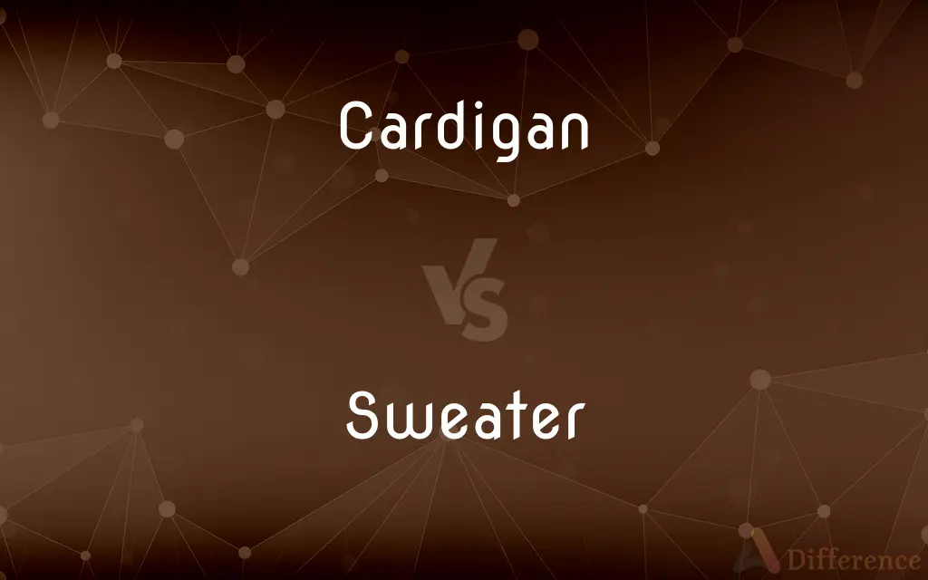 Cardigan vs. Sweater — What's the Difference?