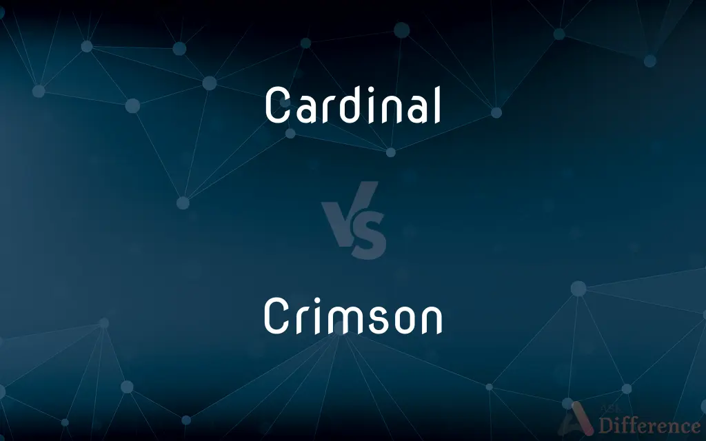 Cardinal vs. Crimson — What's the Difference?
