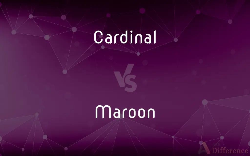 Cardinal vs. Maroon — What's the Difference?