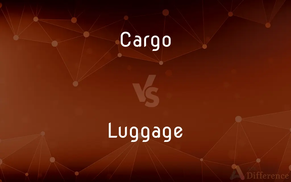 Cargo vs. Luggage — What's the Difference?