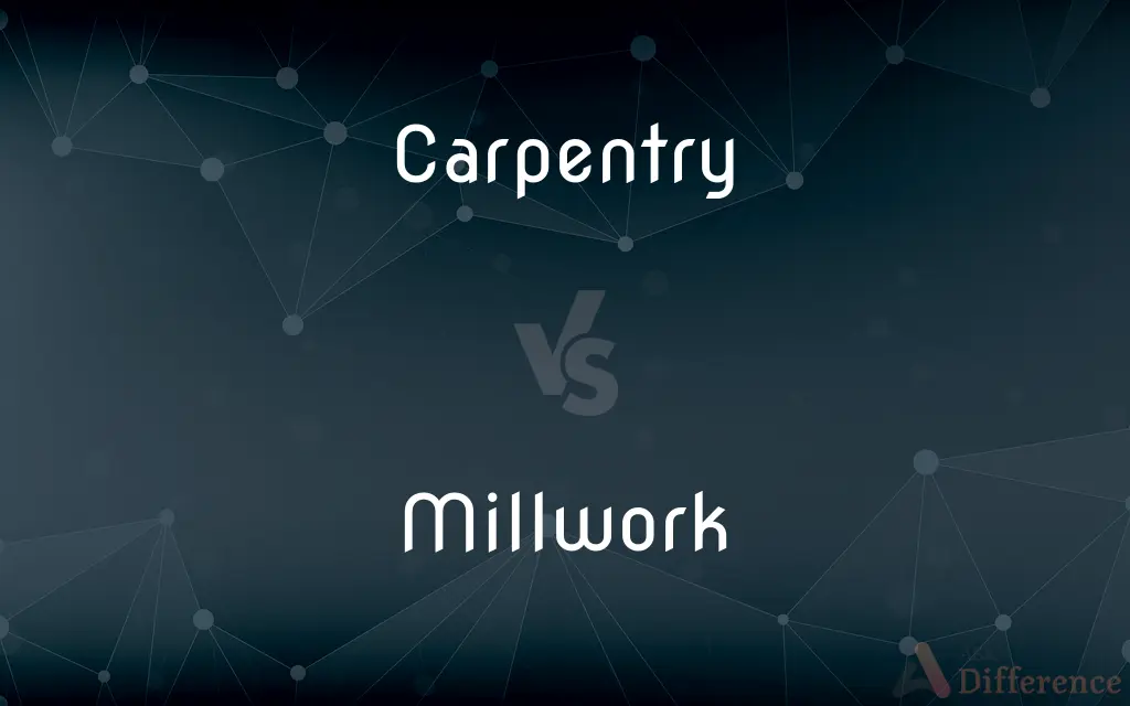 Carpentry vs. Millwork — What's the Difference?