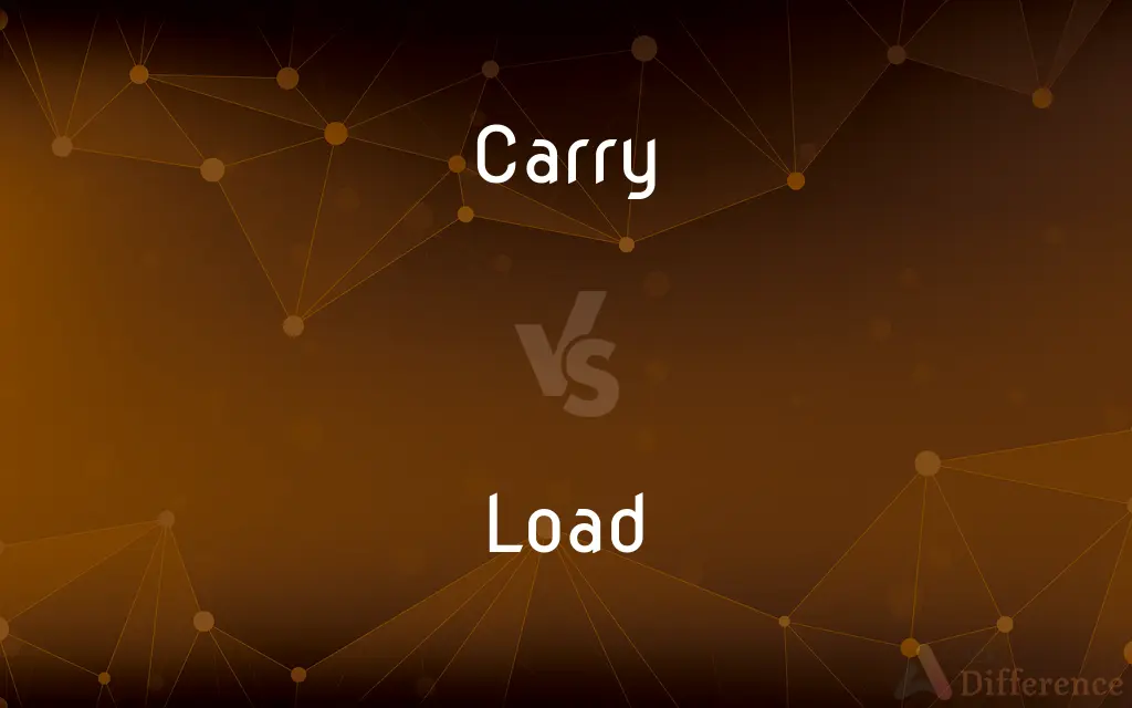 Carry vs. Load — What's the Difference?