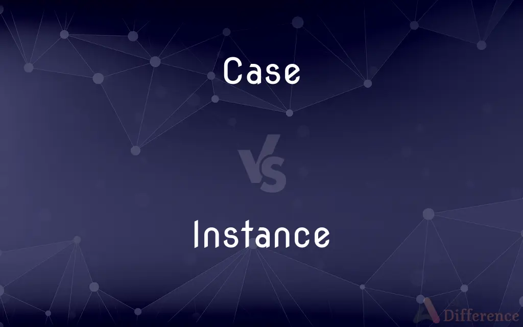 Case vs. Instance — What's the Difference?