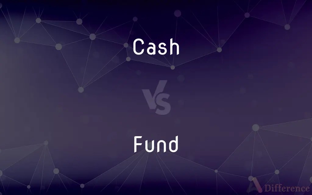 Cash vs. Fund — What's the Difference?