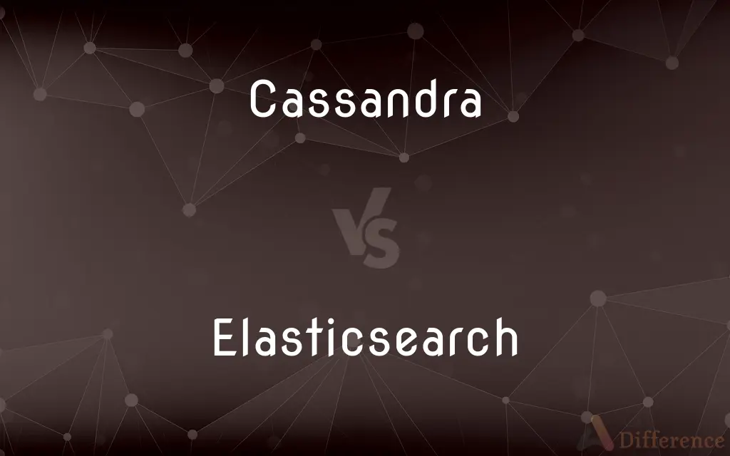 Cassandra vs. Elasticsearch — What's the Difference?