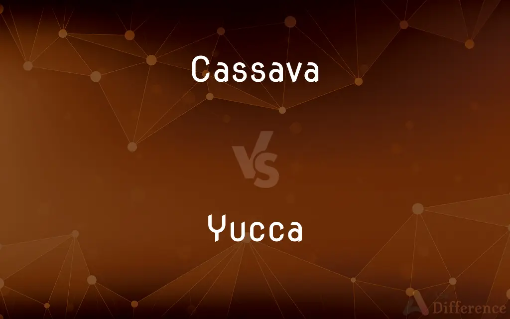 Cassava vs. Yucca — What's the Difference?