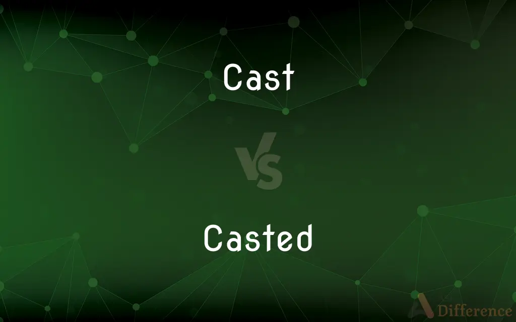 Cast vs. Casted — What's the Difference?