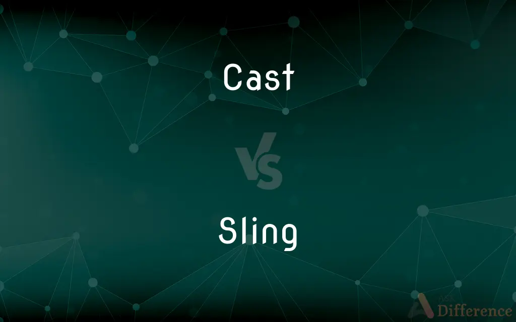 Cast vs. Sling — What's the Difference?