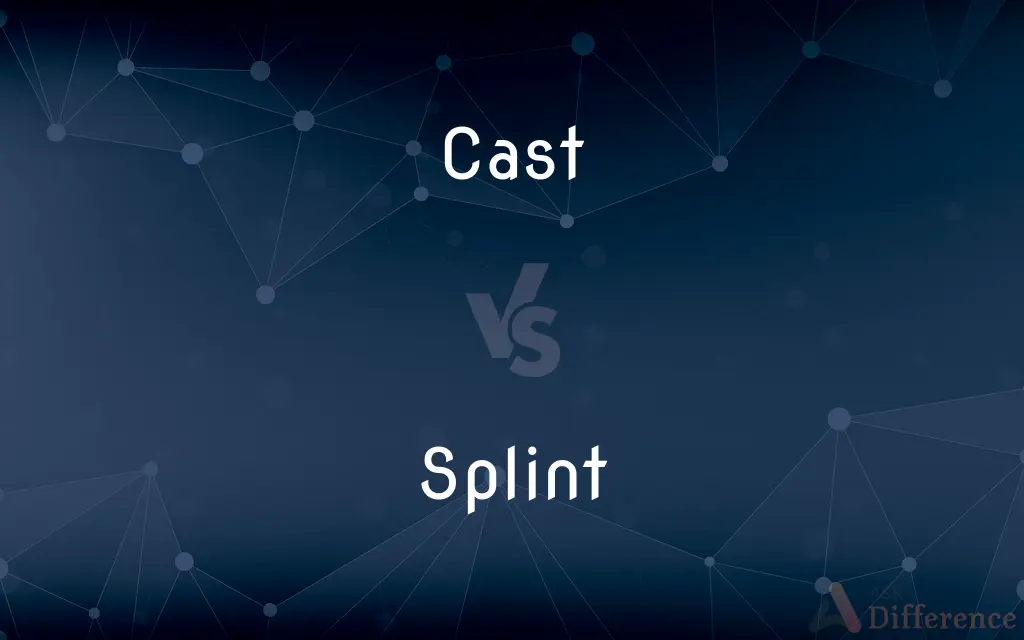 Cast vs. Splint — What's the Difference?