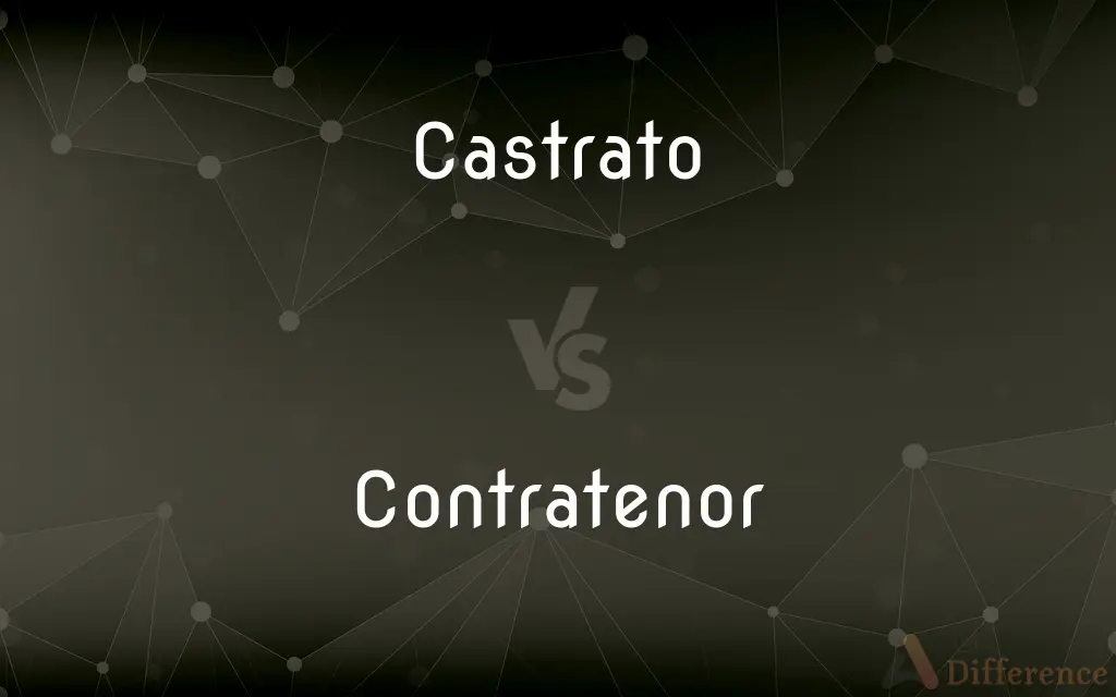 Castrato vs. Contratenor — What's the Difference?