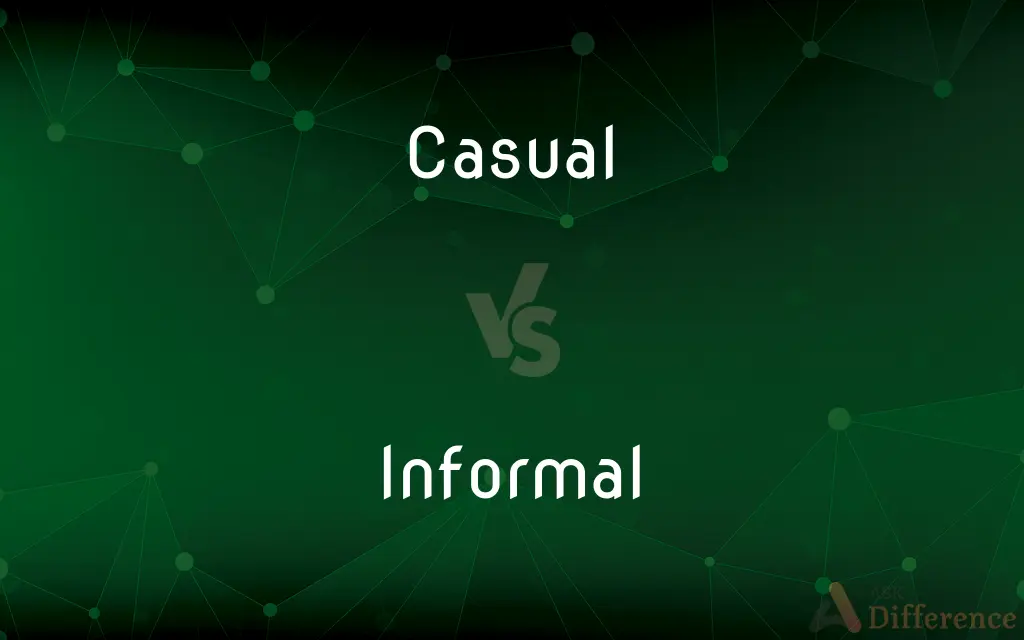 Casual vs. Informal — What's the Difference?