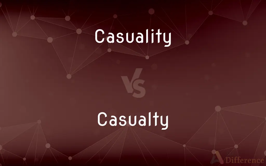 Casuality vs. Casualty — Which is Correct Spelling?