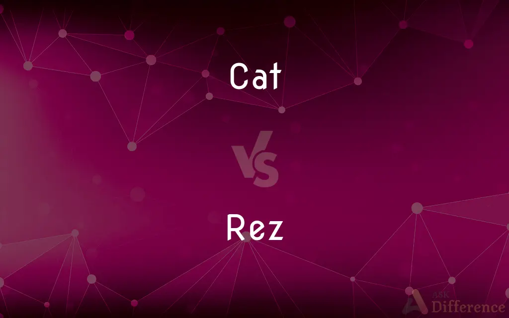 Cat vs. Rez — What's the Difference?