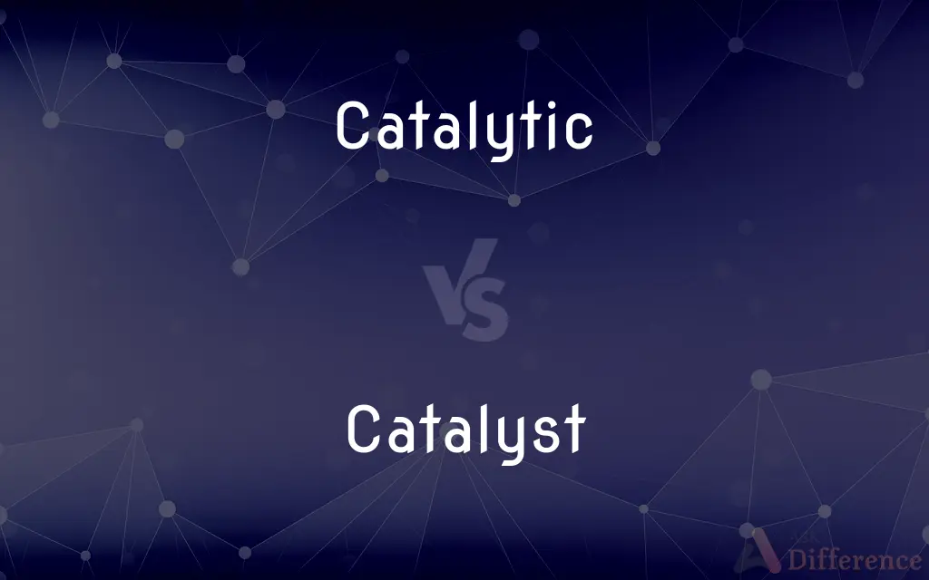 Catalytic vs. Catalyst — What's the Difference?
