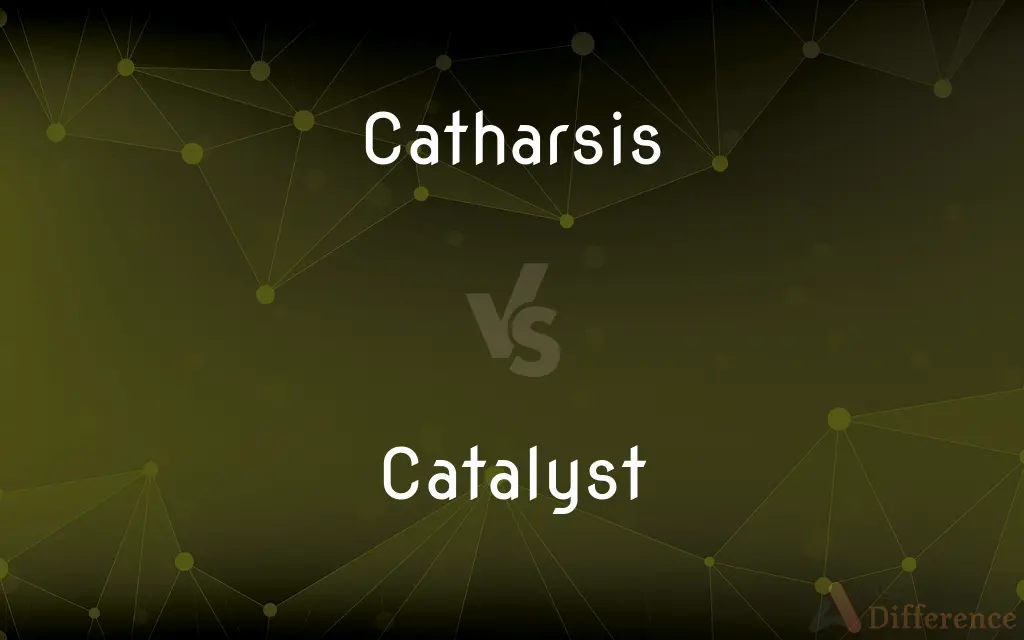 Catharsis vs. Catalyst — What's the Difference?