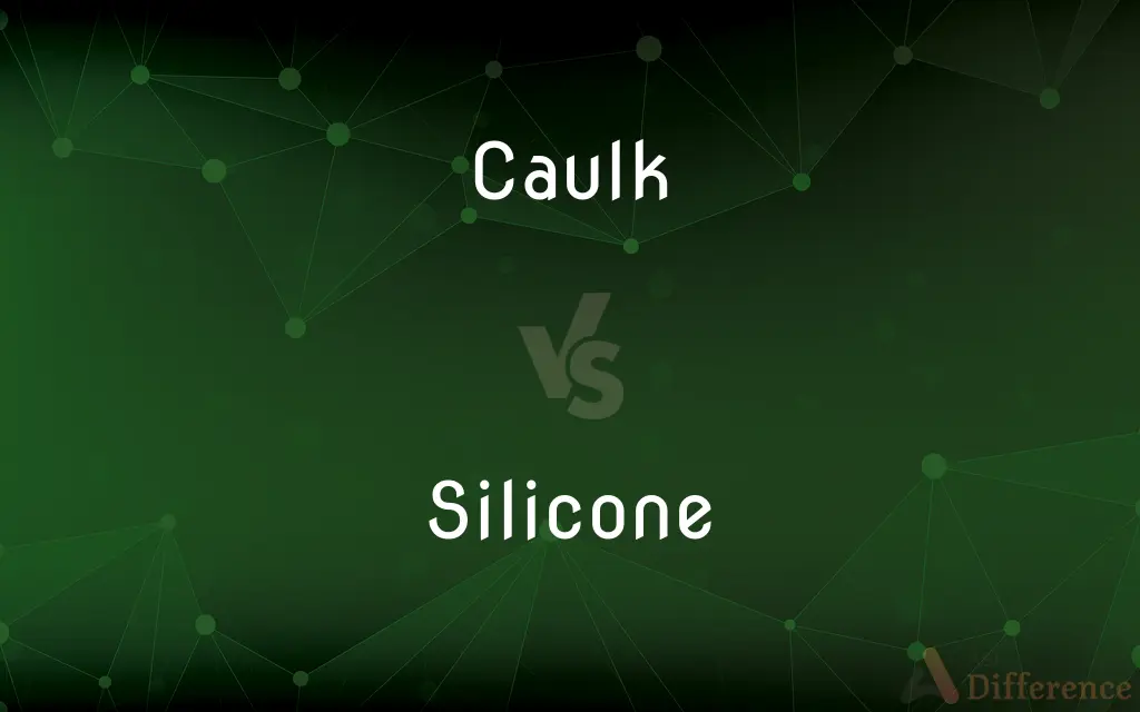 Caulk vs. Silicone — What's the Difference?